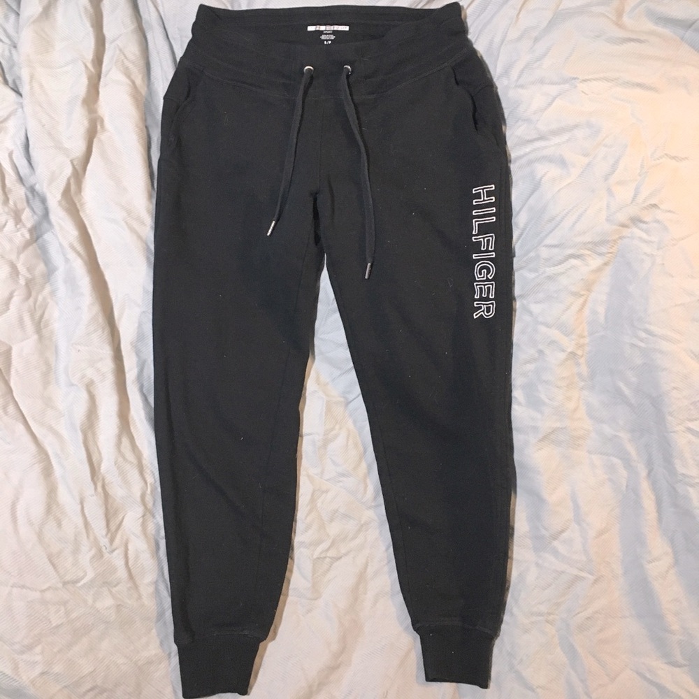 Hilfiger black sweats